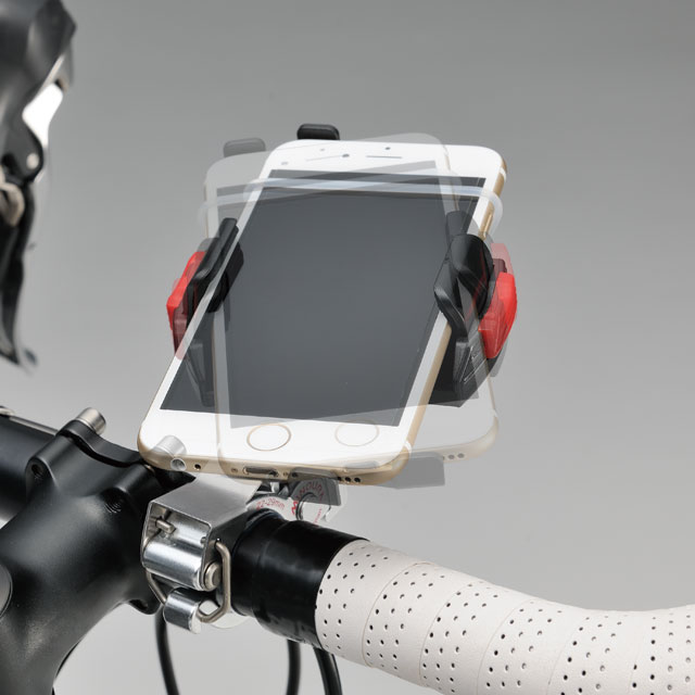  MINOURA(ミノウラ) iH-220 ワンタッチクランプタイプ スマートフォンホルダー iphone6対応 自転車用携帯ホルダー 自転車の九蔵