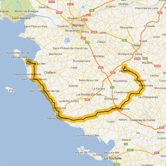 Tour de France 2011 Stage 1 - Passage du Gois to the Mont des Alouettes